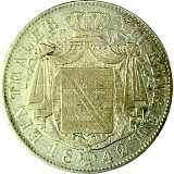 1 Saxon Thaler 1842 G - 16.67g Silver