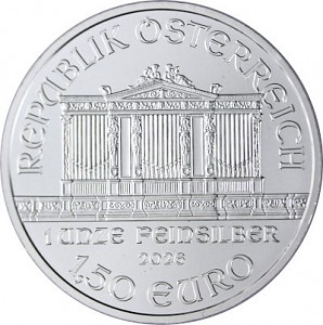 Vienna Philharmonic 1oz Silver - 2026 (Standard Taxation)
