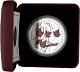 Maple Leaf 1oz Silver - colored Maple Leaf 1oz Silver - colored