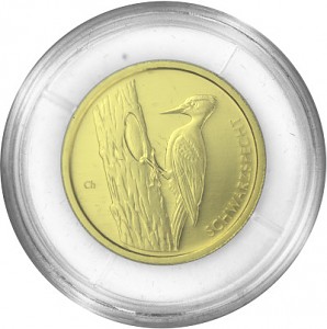 20 Euro Gold Native birds - black woodpecker 3,88g Gold - 2021