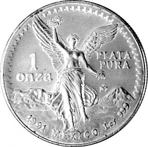 Libertad 1oz Silver - 1991