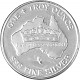Round Australien's Teddy Bear 1oz Silver - 1989