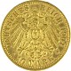 10 Mark Friedrich I Grand Duke of Baden 3,58g Gold (1902 - 1907)