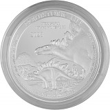Congo Prehistoric Life - Stegosaurus 1oz Silver - 2023 B-Stock