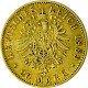 20 Mark Emperor Wilhelm II of Prussia 7,16g Gold (1888, 1889)