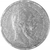 5 Mark Karl König of Württemberg 25g Silver (1874 -1888)