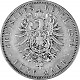 5 Mark Wilhelm I German Emperor 25g Silver (1874 - 1876)