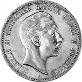 5 Mark Wilhelm II German Emperor 25g Silver (1891 - 1908)
