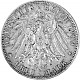 3 Mark German Empire Friedrich August King of Saxony 15g Silver (1908 - 1913)