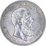 2 Mark German Empire Friedrich German Emperor 10g Silver - 1888