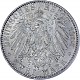 2 Mark German Empire Commemorating the Death of Georg 10g Silver - 1904