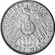 2 Mark German Empire University of Leipzig 10g Silver - 1909