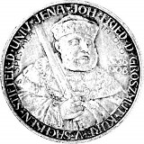 2 Mark German Empire University of Leipzig 10g Silver - 1909