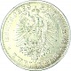 2 Mark German Empire Free Hanseatic City of Hamburg 10g Silver (1876 - 1888)