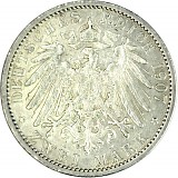 2 Mark German Empire Free Hanseatic City of Lübeck 10g Silver (1904 - 1912)