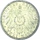 2 Mark German Empire Günther Schwarzburg-Sondershausen Reign Anniversary 10g Silver - 1905