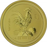Lunar I Year of the Rooster 1/4oz Gold - 2005