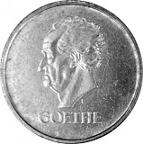3 Reichsmark Weimar Republic Johann W. von Goethe 7,5g silver - 1932