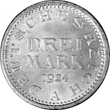 3 Reichsmark Weimar Republic 7,5g silver - 1924, 1925