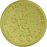 100 Euro 1/2oz Gold Begium - 2004