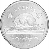5 Cent Canada Beaver 31.39g Silver 2025