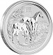 Lunar II Year of the Horse 1kg Silver - 2014