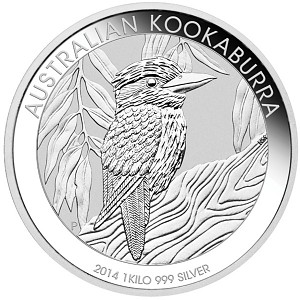 Kookaburra 1kg Silver - 2014