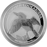 Kookaburra 1kg Silver - 2011