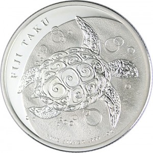 Fiji Taku Turtle 1oz Silver