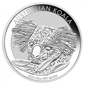 Koala 10oz Silver - 2014