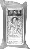 Cook Islands Coin Bar 1kg Silver