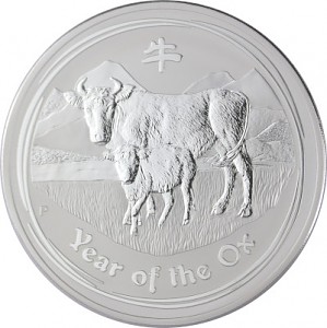 Lunar II Year of the Ox 1kg Silver - 2009