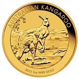 Australian Kangaroo 1oz Gold - 2013