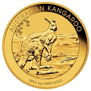 Australian Kangaroo 1oz Gold - 2013 Australian Kangaroo 1oz Gold - 2013