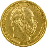 10 Mark Emperor Wilhelm I of Prussia 3,58g Gold