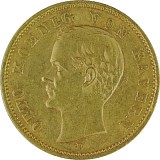 20 Mark German Empire Otto von Bayern 7,16g Gold