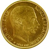 20 Danish Kroner - Christian X 8,06g Gold