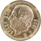 10 Mexican Pesos 7,50g Gold