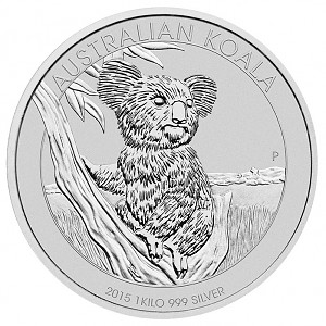 Koala 1kg Silver - 2015