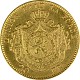 20 Belgian Francs Leopold II 5,81g Gold