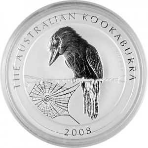 Kookaburra 10oz Silver - 2008