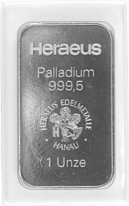 Palladium Bar 1oz (Standard Taxation)