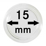 Coin Capsules 15mm, 1 Piece
