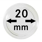 Coin Capsules 20mm, 1 Piece