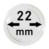 Coin Capsules 22mm, 1 Piece