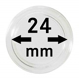 Coin Capsules 24mm, 1 Piece