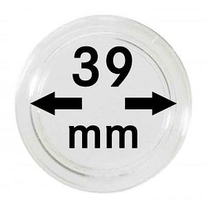 Coin Capsules 39mm, 1 Piece