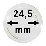 Coin Capsules 24,5mm, 1 Piece