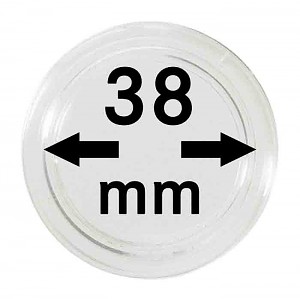 Coin Capsules 38mm, 1 Piece