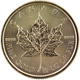 Canadian Maple Leaf 1/2oz Gold